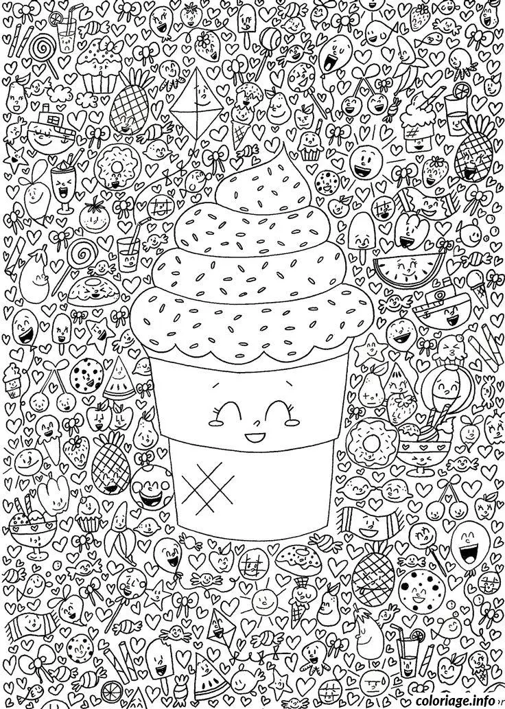 Coloriage Motifs géométriques apaisants pour adulte - Anti stress à imprimer