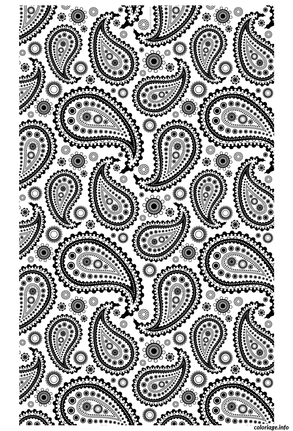 Disegno di Mandala infinito per adulti difficile da stampare