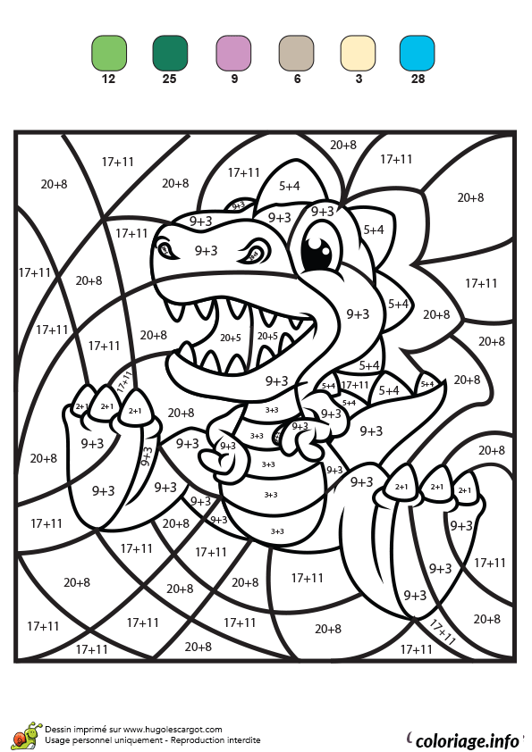 Mystery Addition Reveal 48 coloring page to print