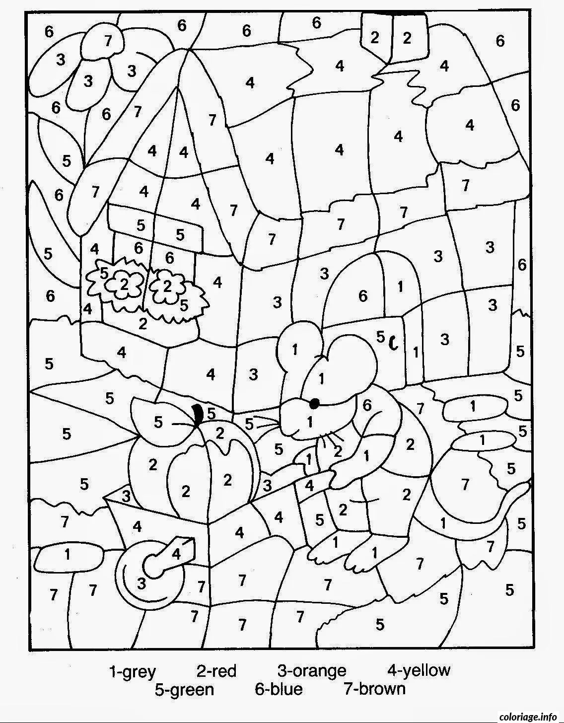 Disegno di Scena incantata con sortilegi e polvere di fata da stampare