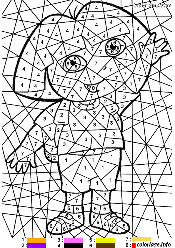 Coloriage Monde ensorcelé avec motifs magiques et étoilés - Magique à imprimer