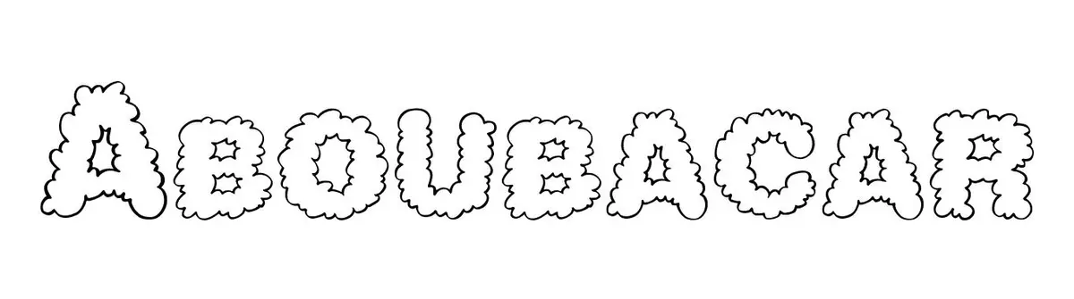 Aboubacar coloring page to print