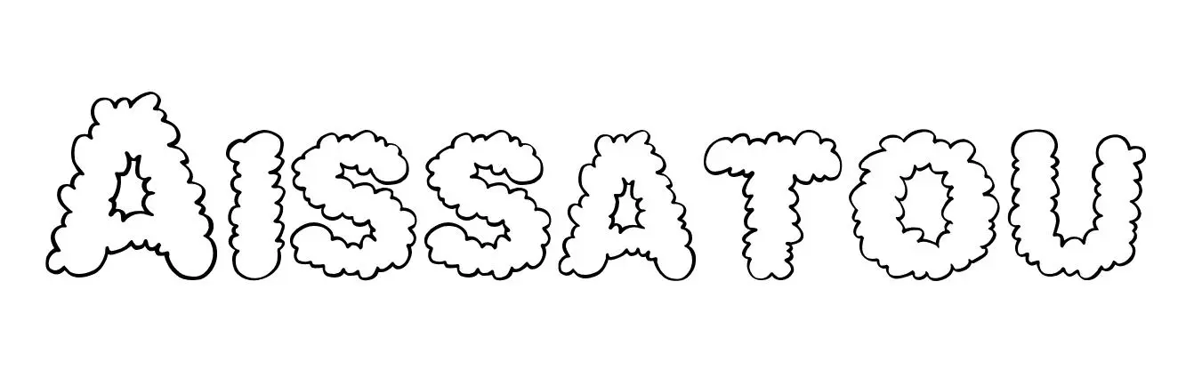 Aissatou coloring page to print