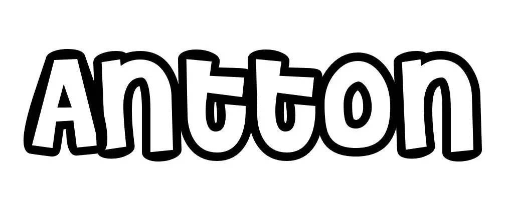 Antton coloring page to print