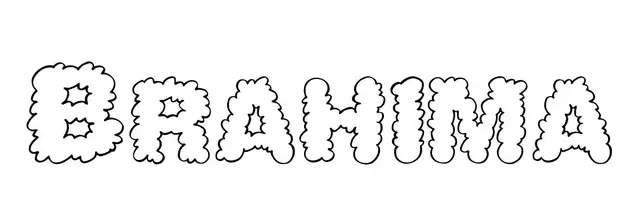 Coloriage Brahima - Prénom à imprimer