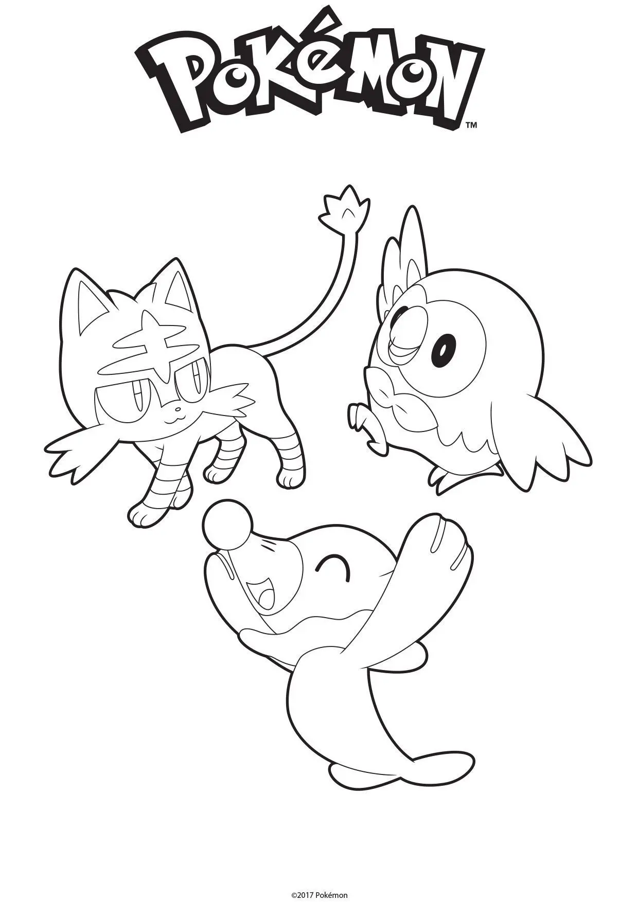 Coloriage Brindibou Otaquin Et Flamiaou - Gulli à imprimer