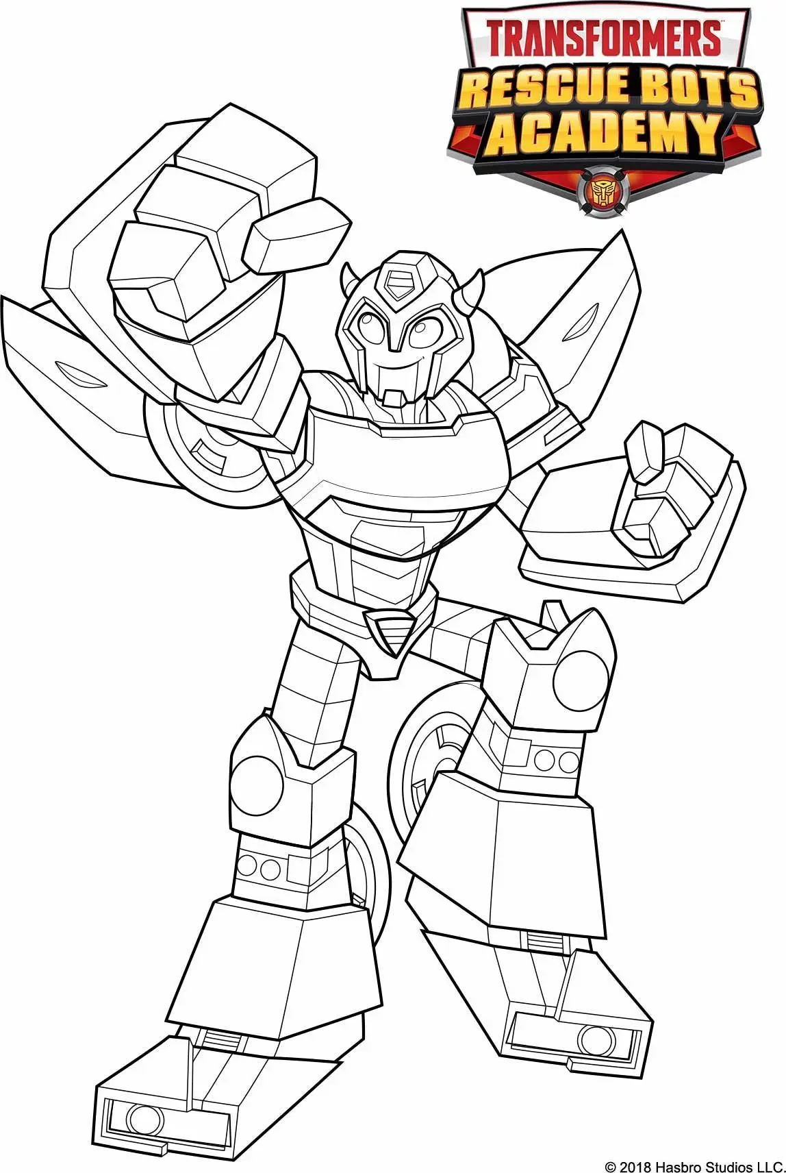 Coloriage Bumblebee Transformers - Gulli à imprimer