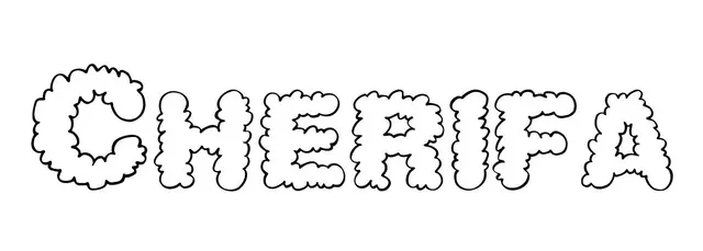 Coloriage Cherifa - Prénom à imprimer