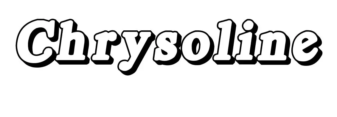 Coloriage Chrysoline - Prénom à imprimer