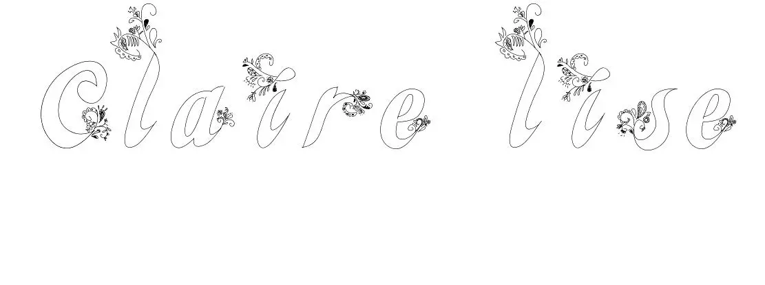 Disegno di Claire Lise da stampare