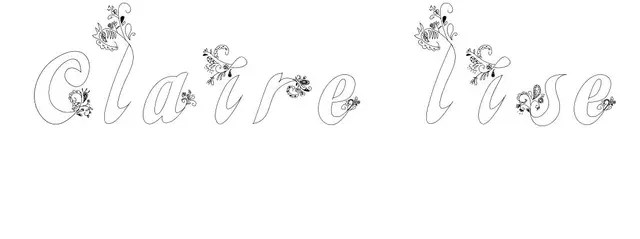 Coloriage Claire Lise - Prénom à imprimer