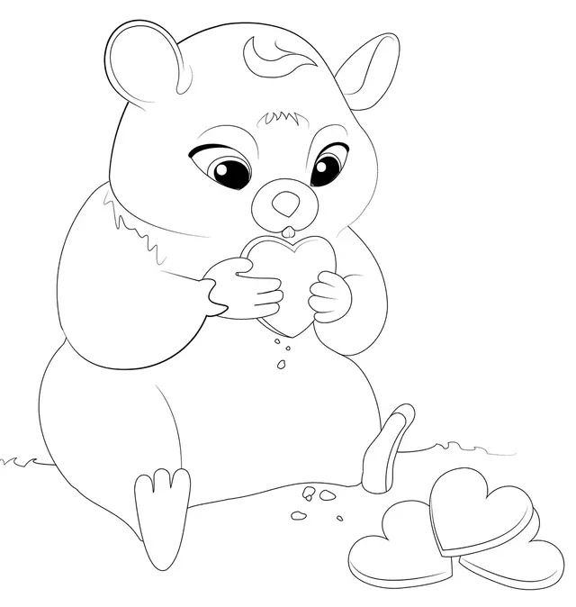 Coloriage CoComelon - Soirée pyjama avec l'animal de la classe - Cocomelon à imprimer