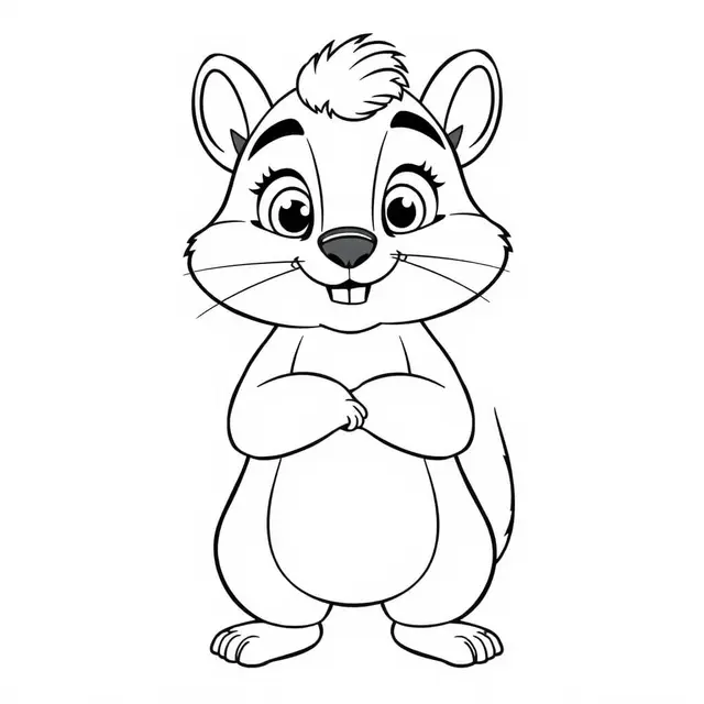 Clever Mystery Lane coloring page to print
