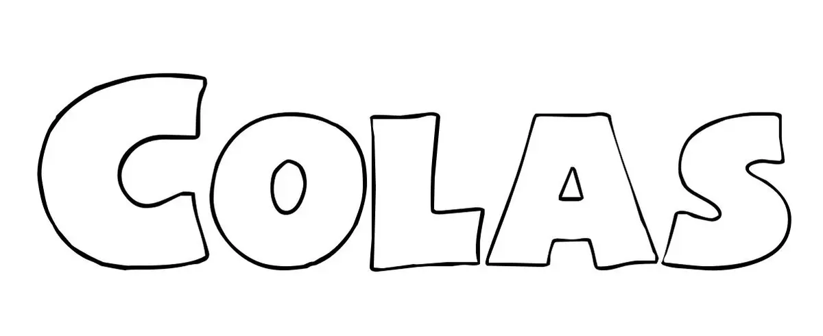 Coloriage Colas - Prénom à imprimer
