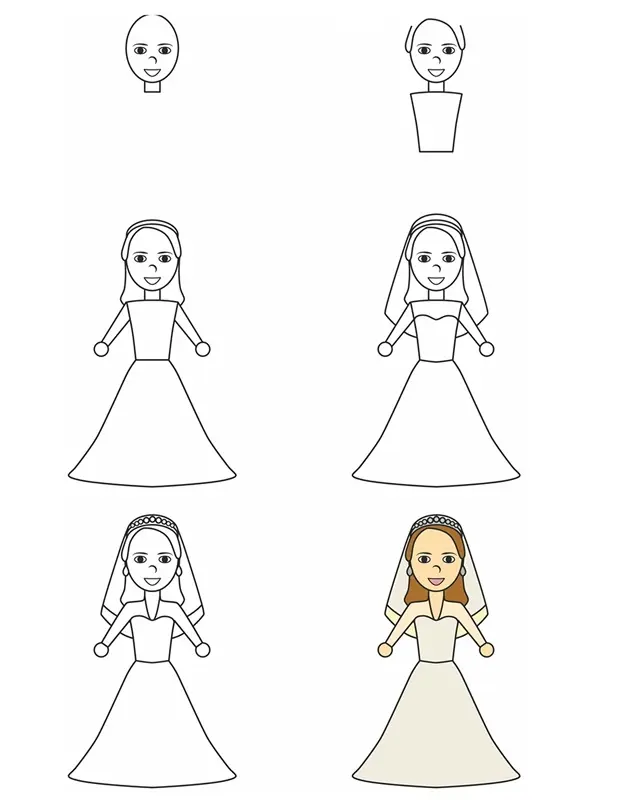 Coloriage Comment Dessiner Duchesse De Cambridge - Comment dessiner à imprimer