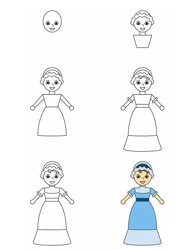 Coloriage Comment Dessiner Jane Austen - Comment dessiner à imprimer