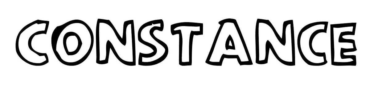Coloriage Constance - Prénom à imprimer