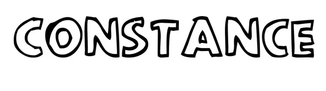 Coloriage Constance - Prénom à imprimer