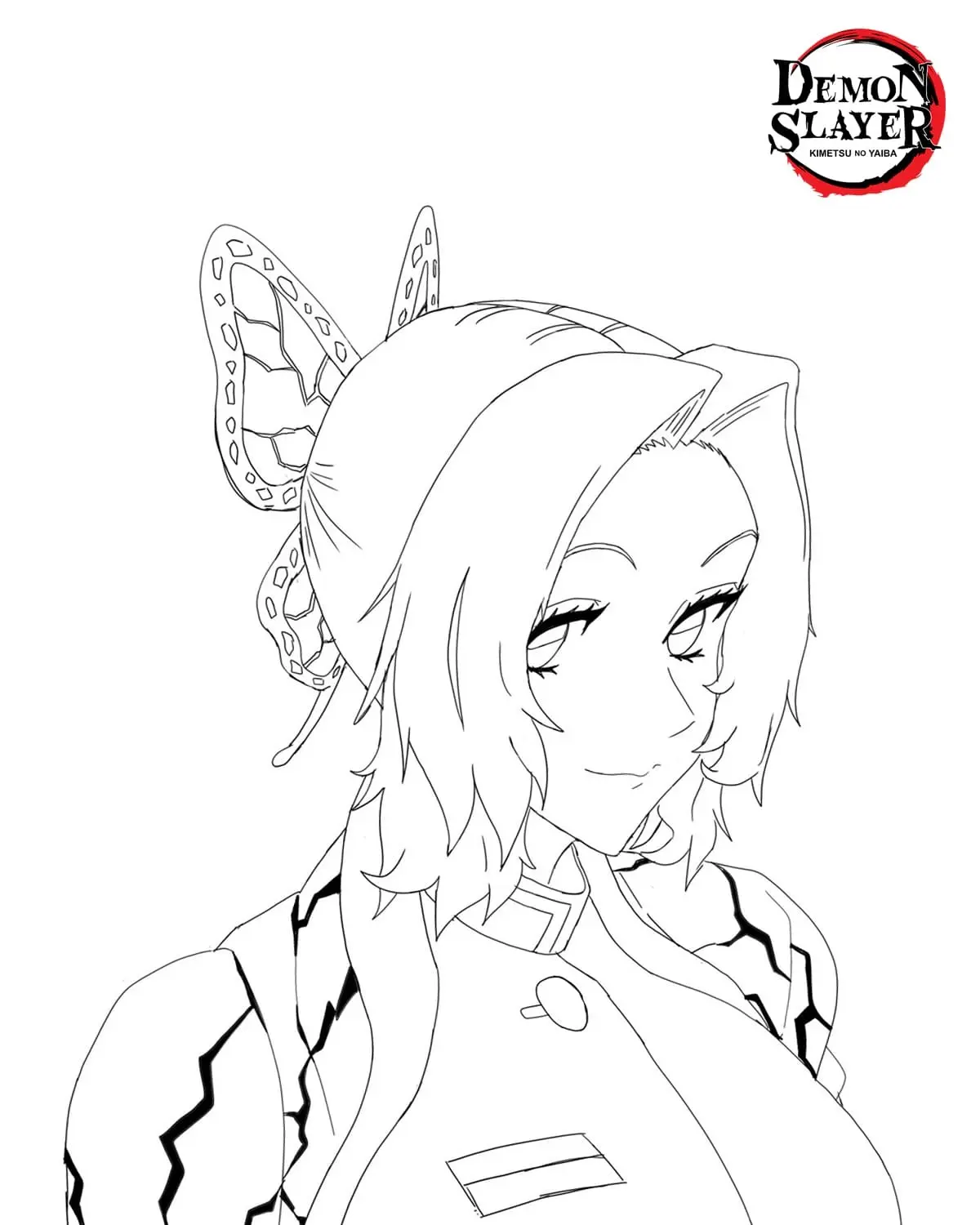 Disegno di Demon Slayer da stampare
