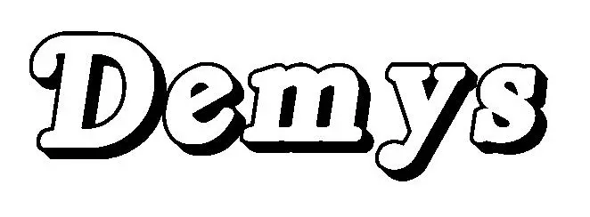 Coloriage Demys - Prénom à imprimer