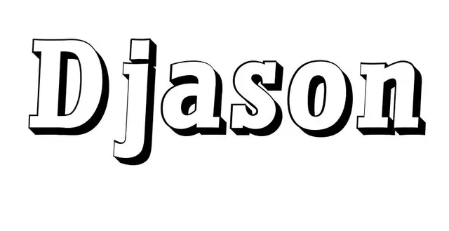 Coloriage Djason - Prénom à imprimer