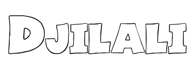 Coloriage Djilali - Prénom à imprimer