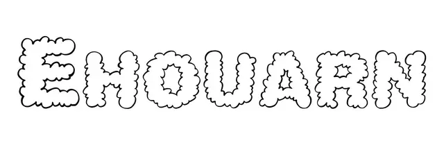 Coloriage Ehouarn - Prénom à imprimer