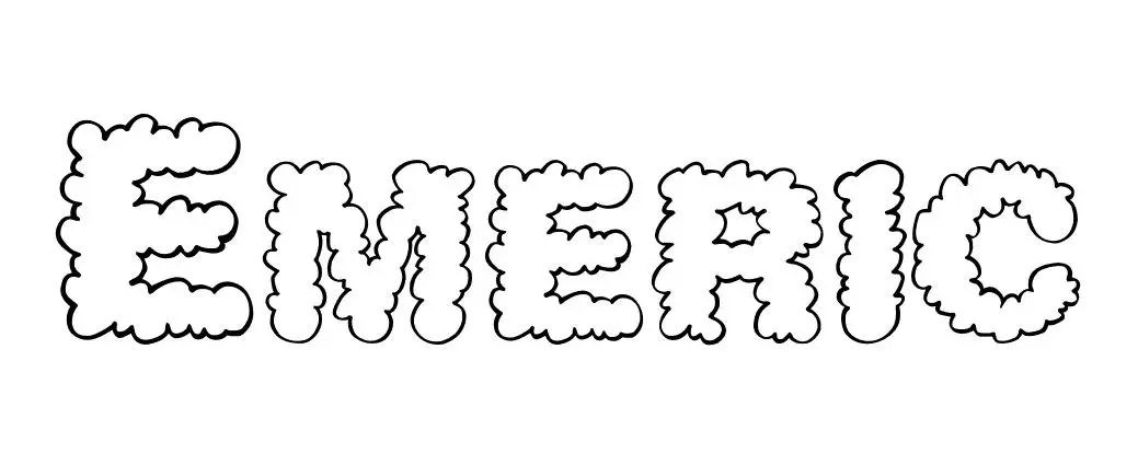 Coloriage Emeric - Prénom à imprimer