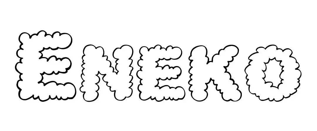 Coloriage Eneko - Prénom à imprimer