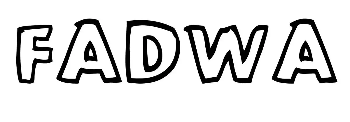 Coloriage Fadwa - Prénom à imprimer