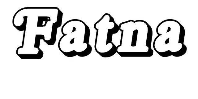 Coloriage Fatna - Prénom à imprimer