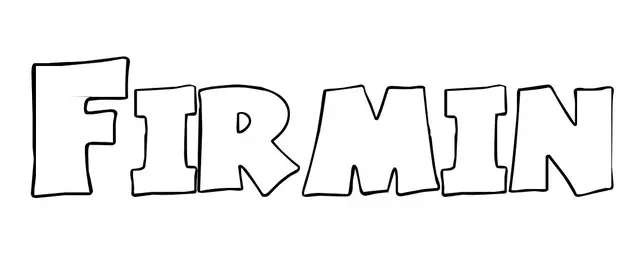 Coloriage Firmin - Prénom à imprimer