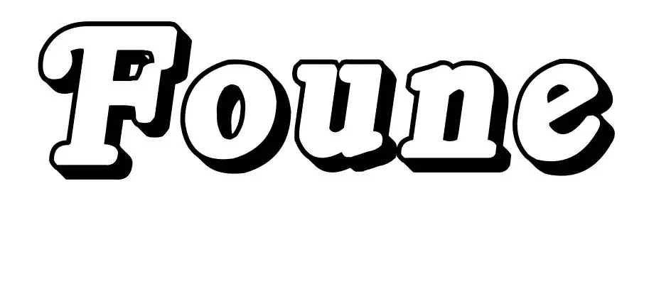 Coloriage Foune - Prénom à imprimer