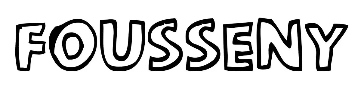 Coloriage Fousseny - Prénom à imprimer