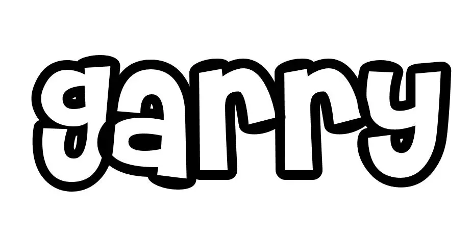Disegno di Garry da stampare