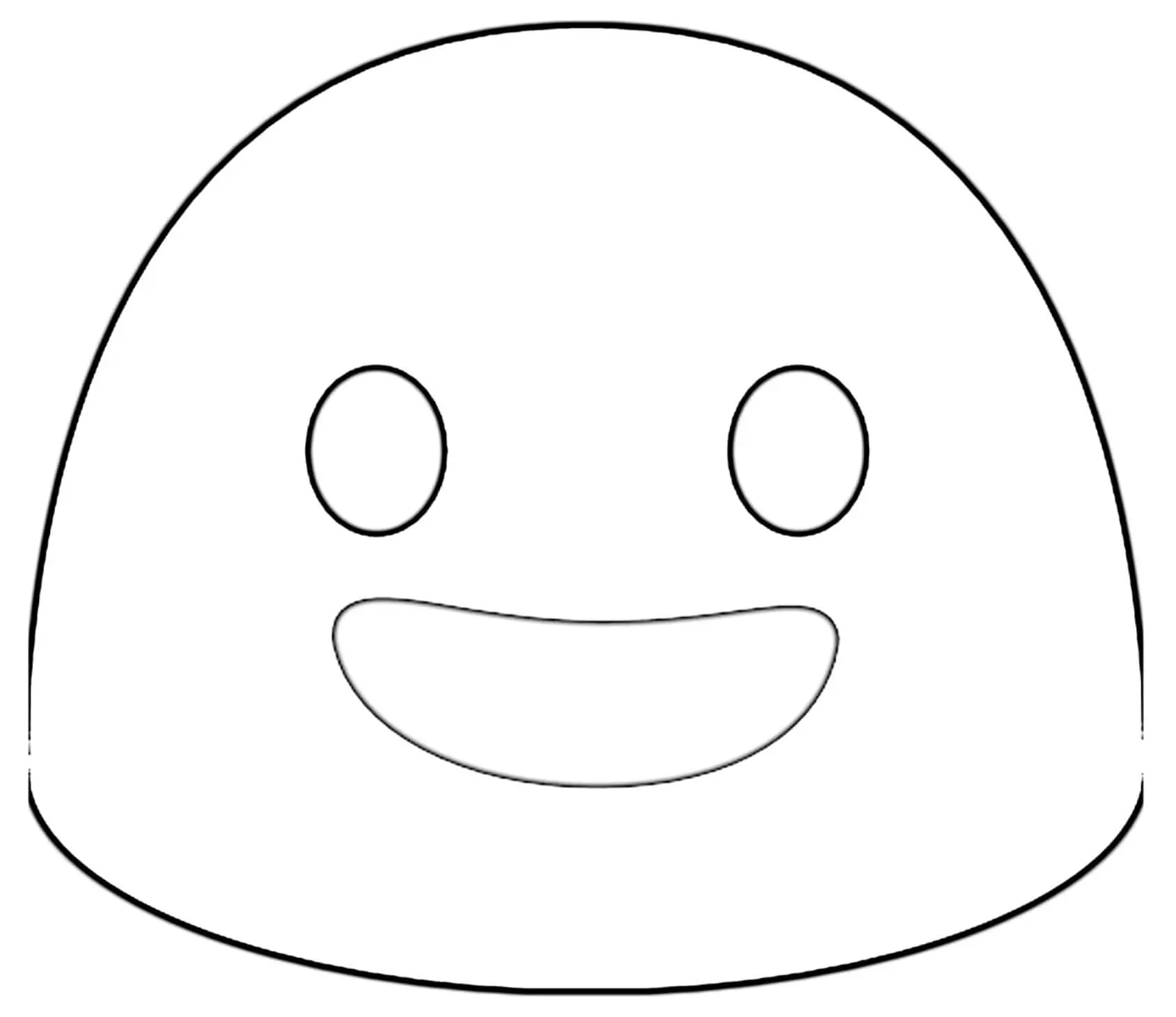 Coloriage Emoji Joyeux à Compléter - Emoji à imprimer