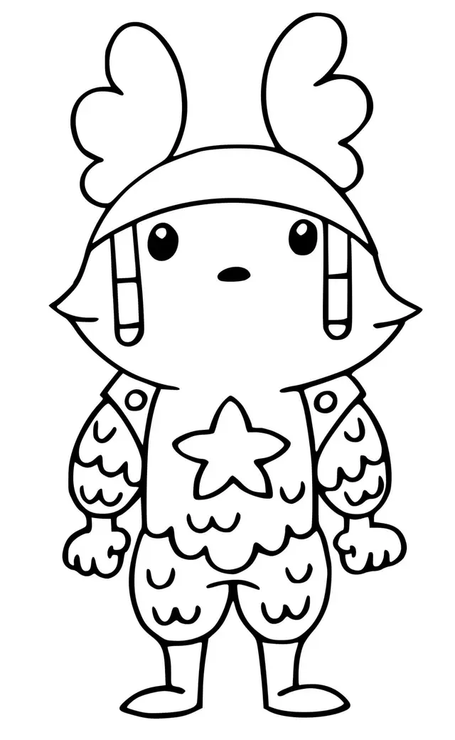 Coloriage Guff Fortnite - Fortnite à imprimer