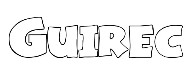 Coloriage Guirec - Prénom à imprimer