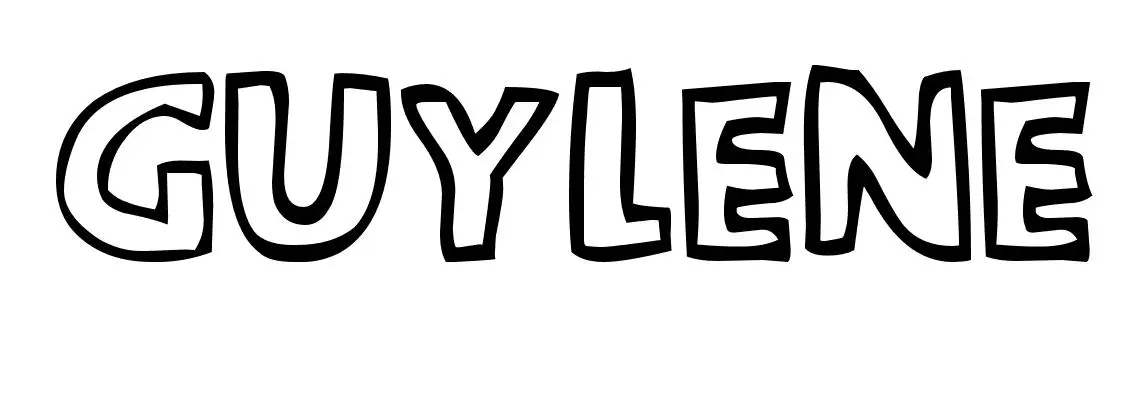 Coloriage Guylene - Prénom à imprimer