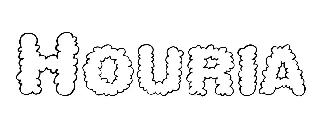 Houria coloring page to print