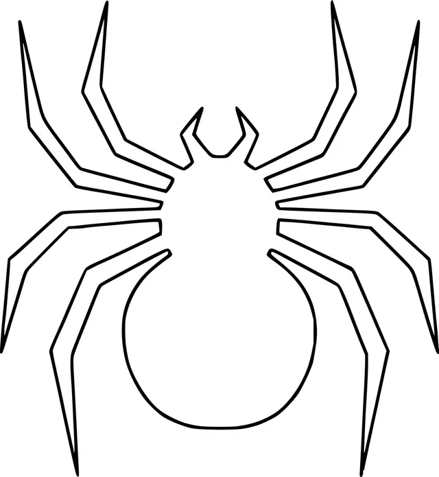 Coloriage Huge Araignée Insecte - Araignée à imprimer