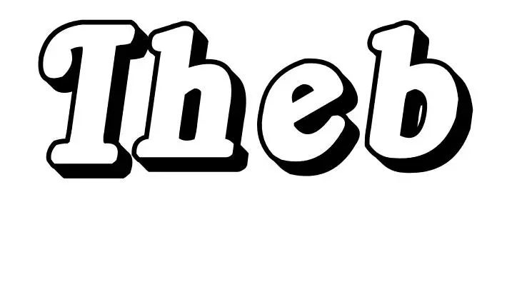 Coloriage Iheb - Prénom à imprimer