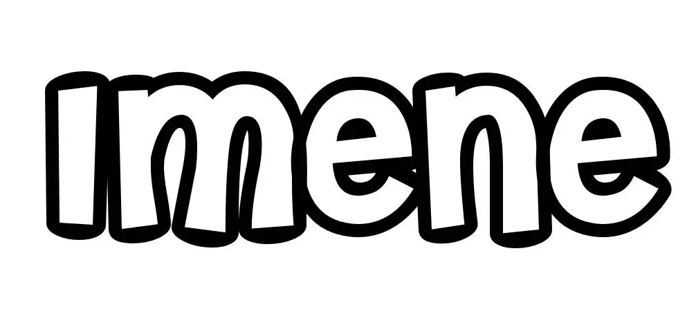 Disegno di Imene da stampare