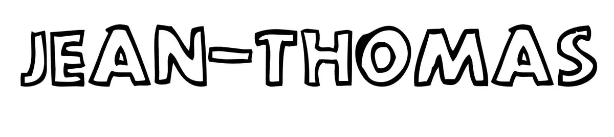 Jean Thomas coloring page to print