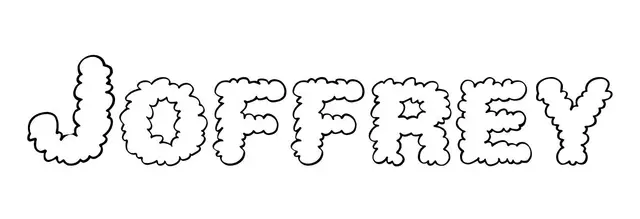 Coloriage Joffrey - Prénom à imprimer