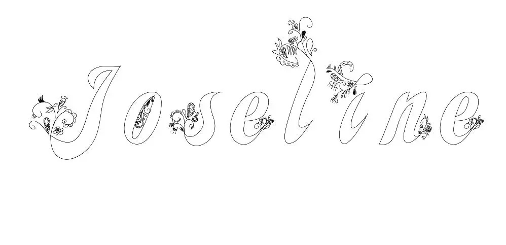 Joseline coloring page to print
