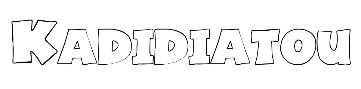 Kadidiatou coloring page to print
