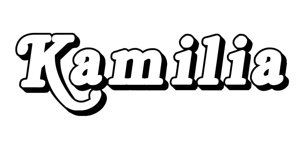 Kamilia coloring page to print