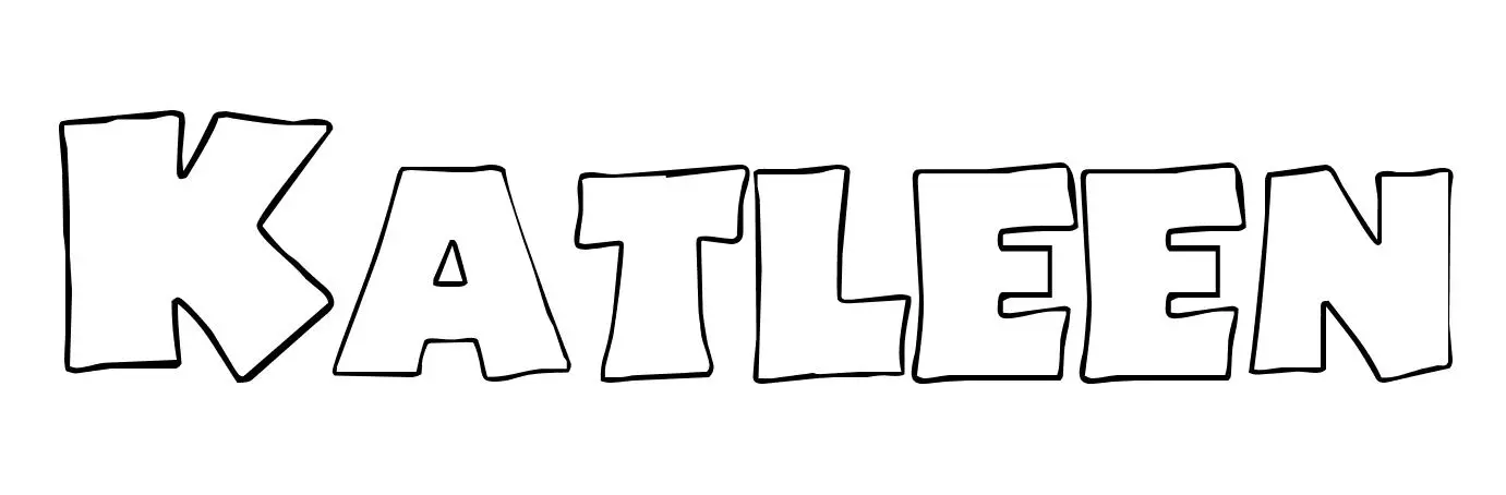 Katleen coloring page to print