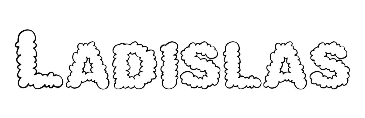 Ladislas coloring page to print